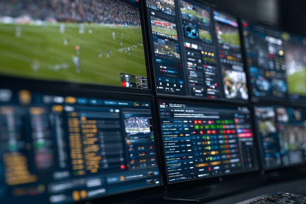 Sports betting interface với crypto payment options